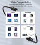 Кабель Choetech PowerSync USB-C to USB-C 2.0 3A 1m Black (CC0002) - изображение 4