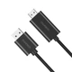 Кабель Choetech VisionLink Cable DisplayPort to HDMI 4K@60Hz 2m Black (XDH01-BK) - изображение 2