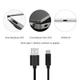 Кабель Choetech PowerSync PVC Cable USB-A to USB-C 2.4A 0.5m Black (AC0001) - зображення 6