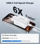 Сетевое зарядное устройство Choetech PowiX USB-C PD 45W Mini White (PD3042-EU-WH) - изображение 4