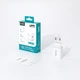 Мережевий зарядний пристрій Choetech PowiX USB-C PD 30W Mini White (PD3041-EU-WH) - зображення 9