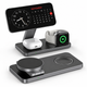 Бездротова зарядна станція QTlier T8 3в1 MagSafe 20 Вт для iPhone Apple Watch AirPods - изображение 1