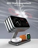 Бездротова зарядна станція QTlier T8 3в1 MagSafe 20 Вт для iPhone Apple Watch AirPods - изображение 5