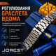 Набір інструментів для ремонту годинників JOREST синій для заміни батарейки та регулювання браслета - зображення 4