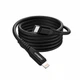 Кабель Choetech PowerSync Nylon Cable USB-C to Lightning 1m Black (XCL-1030-BK) - зображення 1