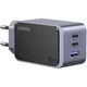 Зарядний пристрій Ugreen 3xUSB 65W (2xUSB-C+USB-A) Gan Nexode Fast Charger Grey X553 (35042) - зображення 1