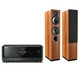 Стерео комплект Yamaha MusicCast RX-V6A Чорний, Indiana Line Tesi 561 Горіх - зображення 1