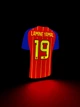 LED Нічник Лайтбокс Spain Lamine Yamal Light Box (15,5х21х3см) Для Дому Світильник Збірна Іспанії Ламін Ямаль - изображение 5