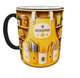 Кружка (чашка) з принтом "Beekeeper" із серії Professional Organizer Collection – подарунок пасічнику, бджоляру | Керамічна 330 мл(чорна ручка) - зображення 3