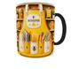 Кружка (чашка) з принтом "Beekeeper" із серії Professional Organizer Collection – подарунок пасічнику, бджоляру | Керамічна 330 мл(чорна ручка) - зображення 4