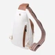Сумка слинг через плечо женская Vintage leather-22746 Белая - изображение 2