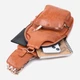 Сумка слинг через плечо женская Vintage leather-22751 Рыжяя - изображение 9