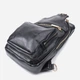 Сумка слинг через плечо женская Vintage leather-22754 Черная - изображение 4