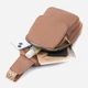 Сумка слинг через плечо женская Vintage leather-22764 Коричневая - изображение 9