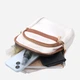 Сумка слинг через плечо женская Vintage leather-22768 Белая - изображение 5