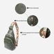 Сумка слинг через плечо женская Vintage leather-22771 Зеленая - изображение 5