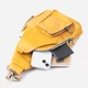 Сумка слинг через плечо женская Vintage leather-22775 Желтая - изображение 9