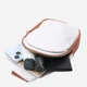 Сумка слинг через плечо женская Vintage leather-22779 Белая - изображение 5