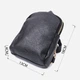 Сумка слинг через плечо женская Vintage leather-22784 Черная - изображение 4