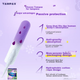 Тампоны TAMPAX Easy-Push с коротким фиксатором, для обильных выделений, 16 штук, со встроенными хлопковыми прокладками, гигиенические прокладки, продаются в магазине JD. - изображение 5