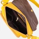 Сумка кросс боди через плечо женская из натуральная кожи Vintage leather-22969 Желтая - изображение 8