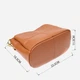 Сумка кросс боди через плечо женская из натуральная кожи Vintage leather-22975 Рыжяя - изображение 5