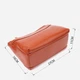 Сумка кросс-боди через плечо женская из натуральной кожи средняя Vintage leather-22983 Коричневая - изображение 5