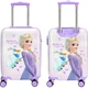 Детский чемодан Mesuca X Disney Frozen, 18 дюймов, с замком, дорожный чемодан для девочек, двусторонний мультяшный дизайн, ручная кладь. - изображение 2
