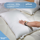 Подушка из чистого хлопка BEYOND Home Textile, моющаяся, для одного человека, средний размер, в упаковке 48*74 см. - изображение 4