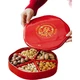 Коробка для конфет Shuke Good Things Happen с отделениями, поднос для сухофруктов, коробка для хранения орехов, подарок на китайский Новый год, закуски, новоселье. - изображение 2