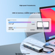 Універсальний адаптер USB 3.0-портового розширення HP Type-C для док-станції Gigabit Ethernet, конвертер-хаб USB 3.0 для Apple MacBook, Huawei, Lenovo, ноутбуків та смартфонів - зображення 6