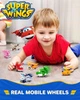 Фігурки SUPER WINGS WORLD AIRPORT CREW набір з 8 трансформерів + 7 PVC фігурок - изображение 6