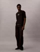 Мужская футболка Calvin Klein Relaxed Micro Monologo Crewnek Tee 4RF004G-001 XL черная (13240005) - изображение 5
