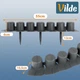 Газонна огорожа Vilde 220 см 4 шт 339530 - зображення 11