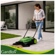 Ручная подметальная машина 68 см 3 щетки для уборки двора 24 л GARDLOV LS-2834 - зображення 3