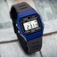 Чоловічі наручні годинники Casio F-91WM-2AEF - изображение 2