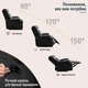 Крісло реклайнер SOFA SOF01 Чорне екошкіра – розкладне крісло для домашнього кінотеатру - зображення 5
