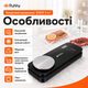 Вакуумный упаковщик RUHHY 2 в 1 с электронными весами для герметичного хранения продуктов, профессиональный вакууматор с двойным насосом 80 кПа, встроенным резаком, сенсорным управлением, ЖК-дисплеем, режимами для сухих и влажных продуктов, контейнеров - изображение 4