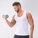 Чоловіча компресійна майка TaudFit із ефектом утяжки, біла, розмір L-XL - зображення 5