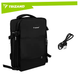 Рюкзак туристический 42x32x40 см USB-порт 12 карманов черный Trizand HM-0118 - изображение 7