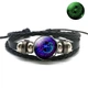Браслет біжутерний з люмінофором «Знак Зодіака», Риби - зображення 1