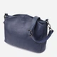 Сумка кросс боди через плечо женская из натуральная кожи Vintage leather-23009 Синяя - изображение 6