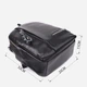 Сумка-рюкзак женская из натуральной кожи 8 л вмещает формат А4 Vintage leather-23055 Черный - изображение 5