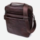 Сумка планшет через плечо мужская из натуральная кожи Vintage leather-23024 Коричневая - изображение 1