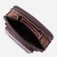 Сумка планшет через плечо мужская из натуральная кожи Vintage leather-23024 Коричневая - изображение 9