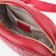 Сумка кросс боди через плечо женская из натуральная кожи Vintage leather-22903 Красная - изображение 9