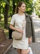 Сумка кросс боди через плечо женская из натуральная кожи Vintage leather-22907 Бежевая - изображение 2