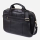 Сумка портфель мужская из натуральная кожи Vintage leather-23041 Черная - изображение 3