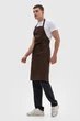Фартух Vsetex Latte M Коричневий - зображення 6
