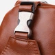 Сумка слинг через плечо мужская из натуральная кожи Vintage leather-23049 Рыжяя - изображение 7